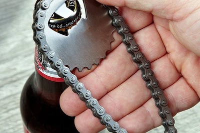 “チェーンドリンク”に注意…自転車パーツ驚きのリメイク術 画像