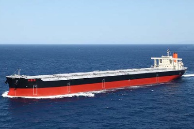 名村造船所、25万トン型鉱石運搬船「HBIS」を引き渡し…NCF装備などで燃費改善 画像