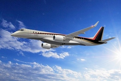 三菱航空機、国産ジェット機MRJを初公開…「世界に誇れるメード・イン・ジャパン製品」 画像