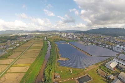 タイ社開発の京都のメガソーラー、一部が試運転 画像