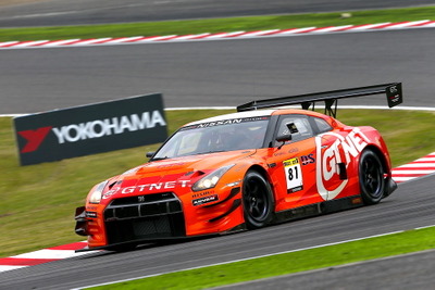 【スーパー耐久 第5戦】GTNET ADVAN NISSAN GT-R が2連勝…グループ1［写真蔵］ 画像