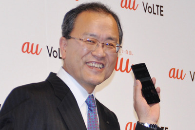 KDDI田中社長「3G音声通話は2020年までに終息させる」 画像