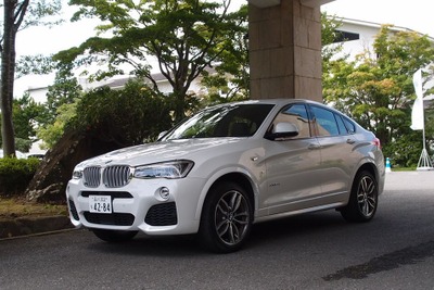 【BMW X4 試乗】1.9トンの重さを感じさせぬ「まさにBMW」な走り…松下宏 画像