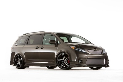 【SEMA14】トヨタ の北米ミニバン、シエナ…ワイドボディ&ローダウンのカスタマイズ 画像