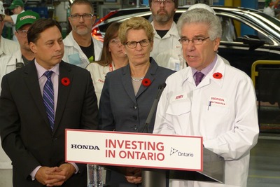 ホンダ、カナダ工場に投資…シビック 次期型を生産へ 画像