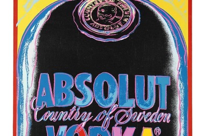 アンディ・ウォーホル「ABSOLUT」を立体化した限定ボトル 画像