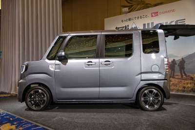 【ダイハツ ウェイク 発売】堀井専務、登録車からの移行は「35％くらいと高めに」 画像