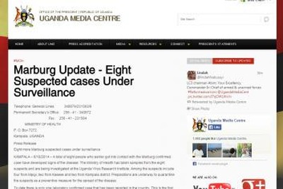 エボラ並みの脅威？　「マールブルグ出血熱」犠牲者がウガンダで発生 画像