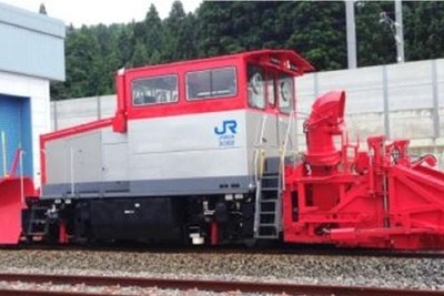 JR西日本、北陸新幹線用の除雪作業車の配備を完了 画像