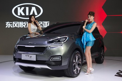 【広州モーターショー14】キア、KX3 発表…中国専用の小型SUVコンセプト 画像