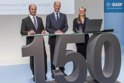 BASF、150周年記念プログラムを発表…2015年4月23日 独本社で開催 画像