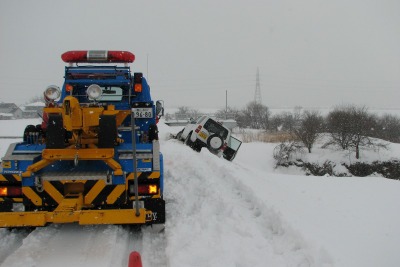 12月6日・7日の積雪による救援依頼、夏用タイヤでのトラブルが312件…JAFまとめ 画像