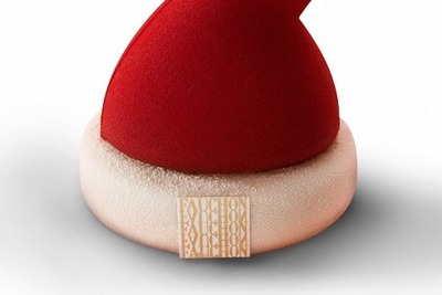 「フォション」日本橋店限定…サンタの帽子を模したクリスマスケーキ 画像