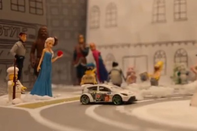フォードのミニカー、雪上でジムカーナ…『スノーカーナ』第3作［動画］ 画像