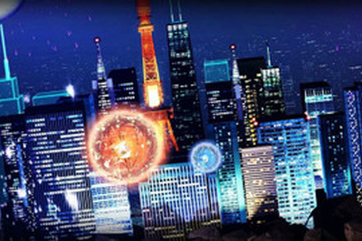 東京タワー展望台から見える夜景が、3Dシアターのような迫力映像に 画像