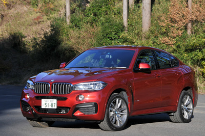 【BMW X6 試乗】高速道で気持ちいいハイト4ドアクーペ…諸星陽一 画像