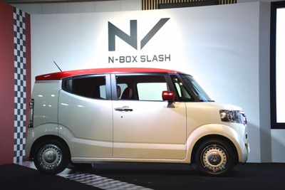 【ホンダ N-BOXスラッシュ 発表】Nシリーズ第5弾、“ファンキー”なBOXクーペ登場 画像