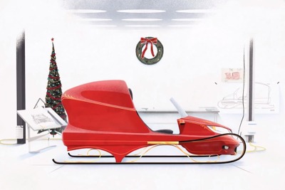 【クリスマス】ホンダ、サンタの新型ソリを開発…先進の安全装備［動画］ 画像