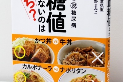 知っておきたい、ふだんの食事の「血糖値」…健康管理に役立つ本 画像