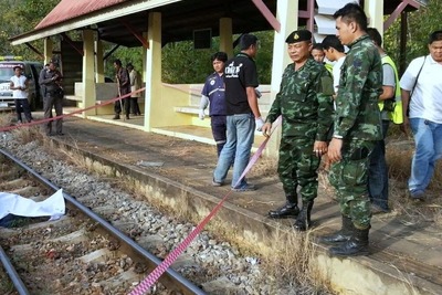 オランダ人男性、タイ西部で列車から転落死 画像