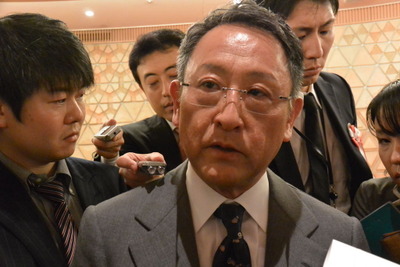 トヨタ豊田社長、FCV特許無償提供「50年を見据えてやるには大事」 画像