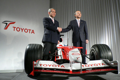 トヨタ、モータースポーツ活動を発表「F1優勝目指す」 画像