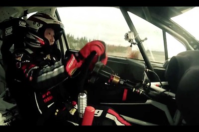 【トヨタ WRC 復帰】“モリゾウ”豊田社長、WRカーを全開走行で試す［動画］ 画像