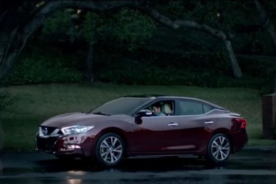 日産 マキシマ 次期型、先行公開…米スーパーボウルCM 画像