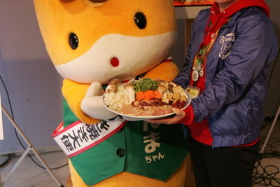 「すき焼き自給率100%」…ゆるキャラ日本一パワーで群馬県をPR 画像