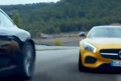 メルセデス-AMG GT のCM、ポルシェ 911 好き少年が見た悪夢［動画］ 画像