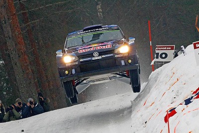 【WRC 第2戦】VW開幕2連勝、雪のスウェーデンで1位と3位獲得 画像