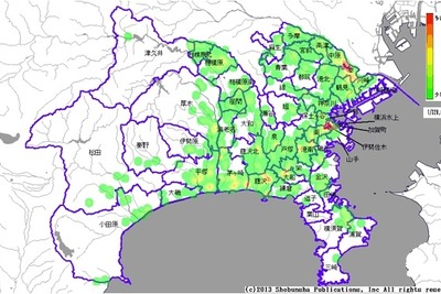 曜日・場所・時間…神奈川県「ひったくり犯罪」の蓄積データ公開 画像