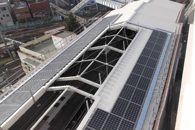 東京メトロ、日比谷線南千住駅に太陽光発電システム導入 画像