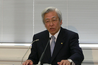 自工会の小枝会長、2年間の会長職を振り返る 画像