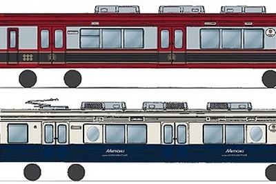 上田電鉄、3月から6000系電車導入…1004号編成は「丸窓」に 画像