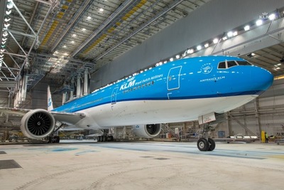 KLMオランダ航空、ワールドビジネスクラス導入のB777試験飛行へ 画像