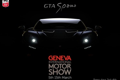【ジュネーブモーターショー15】スペインのスーパーカー、GTA スパーノ に改良新型…表情見えた 画像