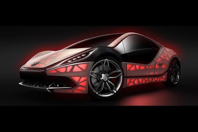 【ジュネーブモーターショー15】独EDAG、3Dプリンターで作る軽量スポーツカーを提案 画像
