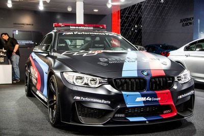 【ジュネーブモーターショー15】BMW M4 、Moto GPセーフティカーに2015年型…レース技術を市販車に 画像