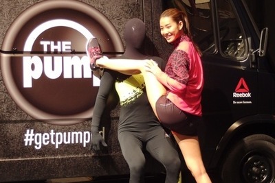 すみれの“脚ドン”に衝撃…リーボックの進化したポンプテクノロジー 画像