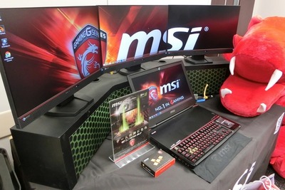 3画面に同時出力、迫力のサウンド…ハードコアゲーマーも納得のPC 画像