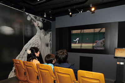 阪神タイガース能見・藤浪らの剛速球を体感！「投球体感映像」登場　甲子園歴史館 画像