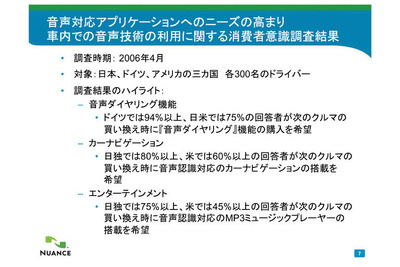 ニュアンス、車載機器向けの音声対応ソリューションを発表 画像