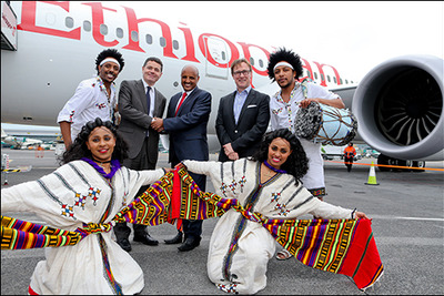エチオピア航空B787が初めてダブリンへ…定期便就航は6月20日 画像