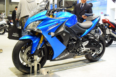 【東京モーターサイクルショー15】スズキ GSX-S1000 / F 、SSの心臓を積んだ新型スポーツ 画像