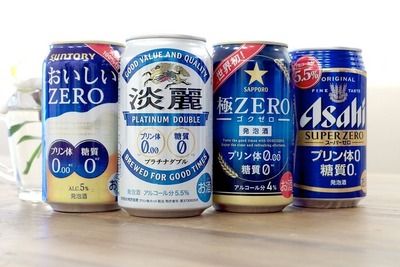 いまや主流の“ゼロ・ゼロ発泡酒”…4銘柄を徹底試飲&比較 画像