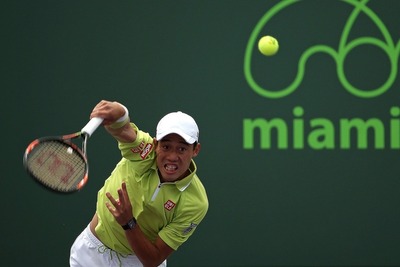 元世界8位ユージニーにストレート勝ち…初戦突破の錦織選手 画像