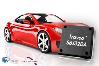 米サイプレス社、コンパクトカー向けグラフィックマイコンを発表 画像