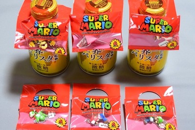 品切れ必須？…ダイドーの缶コーヒーおまけ、マリオ 3Dフィギュア 画像