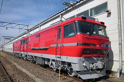 名鉄、新旧電気機関車の撮影会開催…EL120形デビューイベント 画像